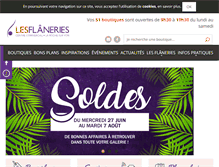 Tablet Screenshot of les-flaneries.com
